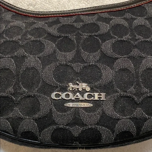 Coach Aria Denim Bag - Picture 2 of 11